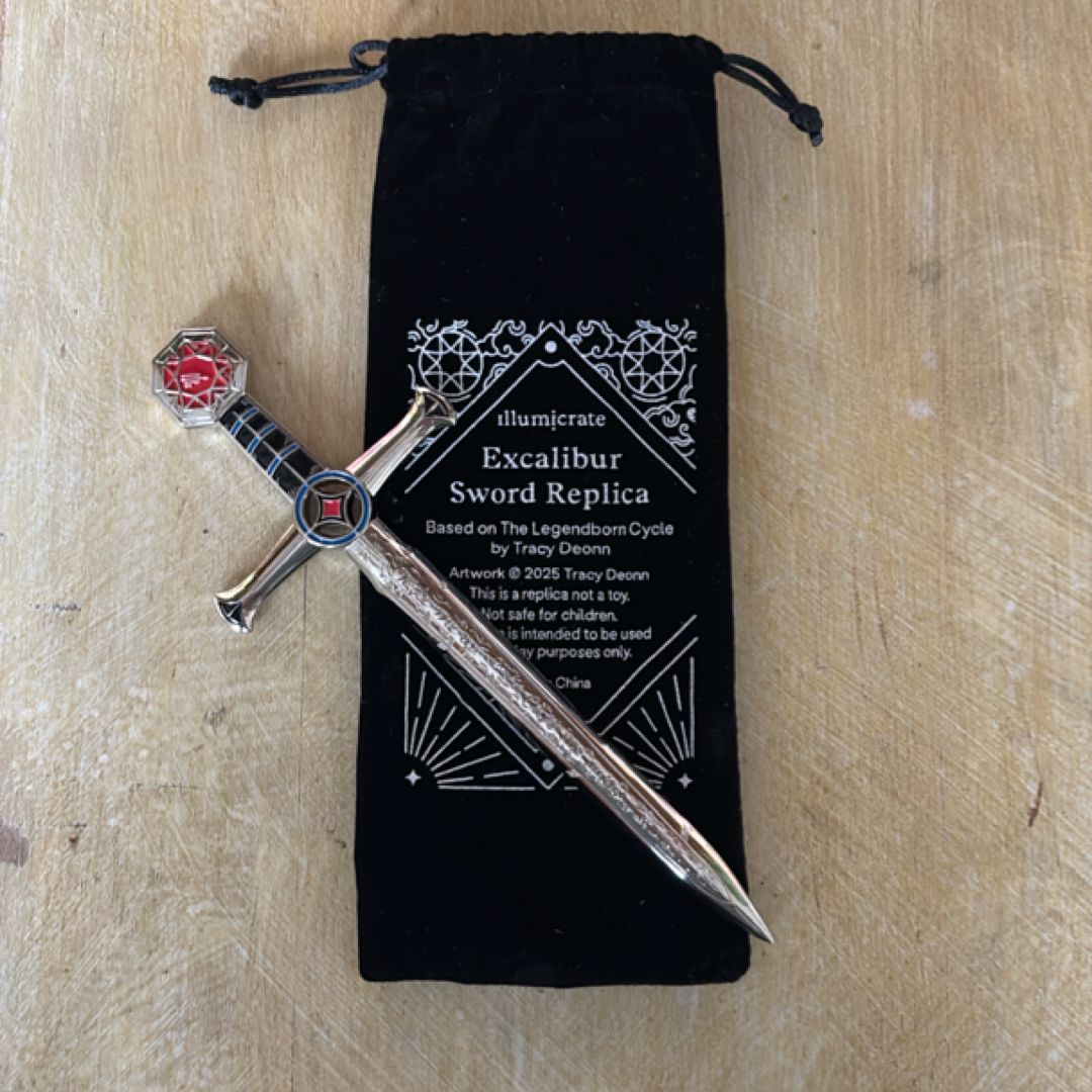 Excalibur sword replica illumicrate 