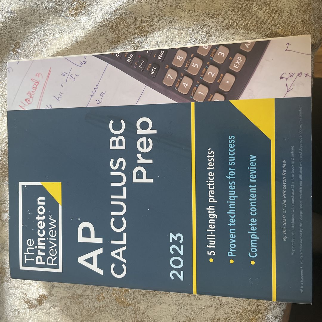 Princeton Review AP Calculus BC Prep 2023