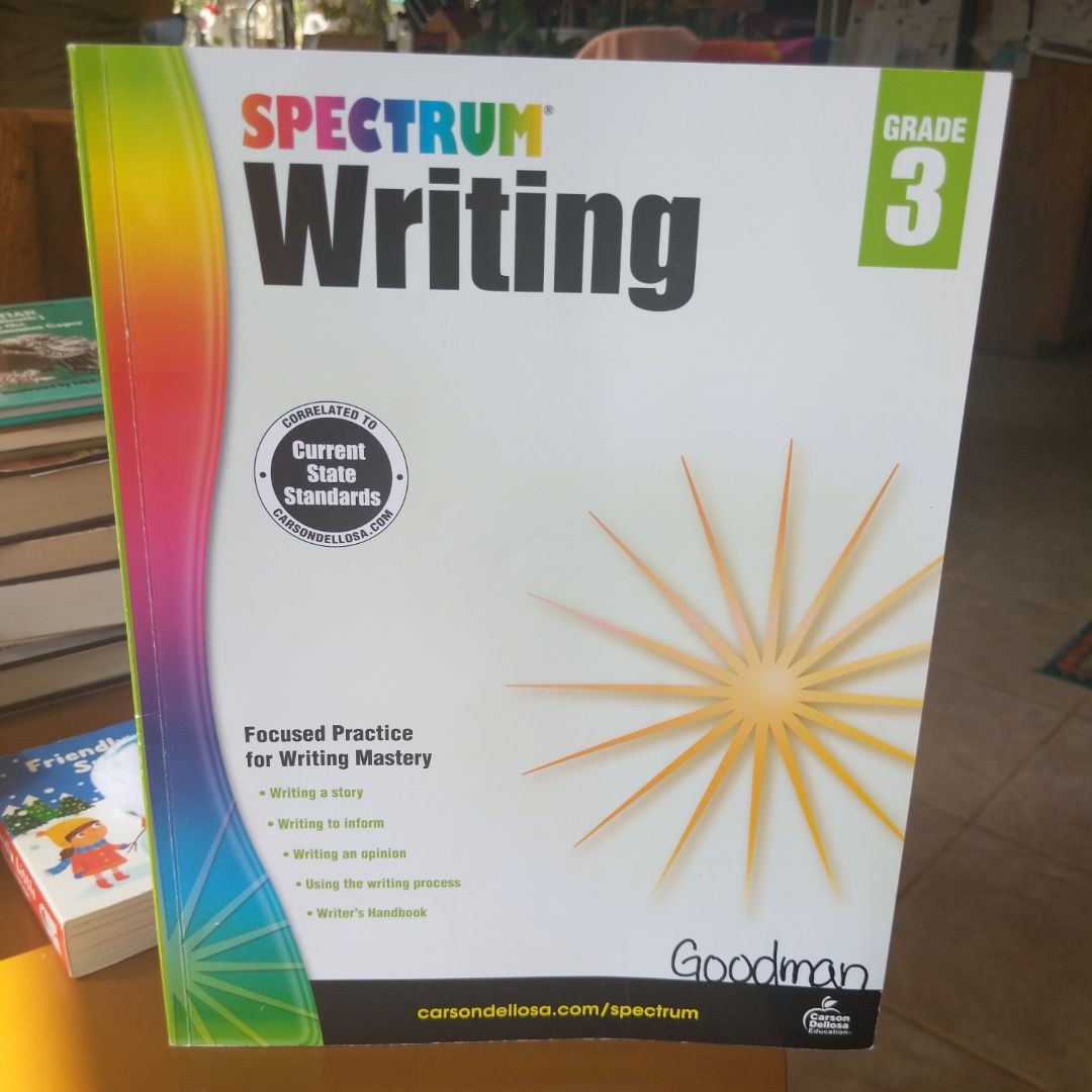Spectrum Writing, Grade 3