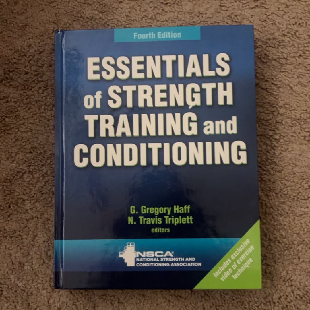 Essentials of Strength Training and Conditioning (PBL178)