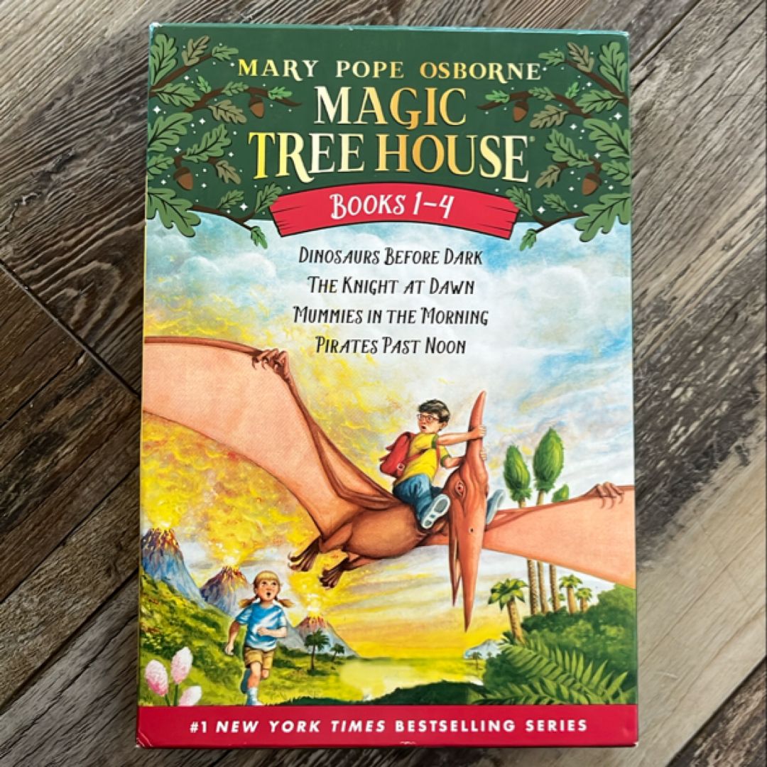 Magic Tree House Books 1-4 Boxed Set