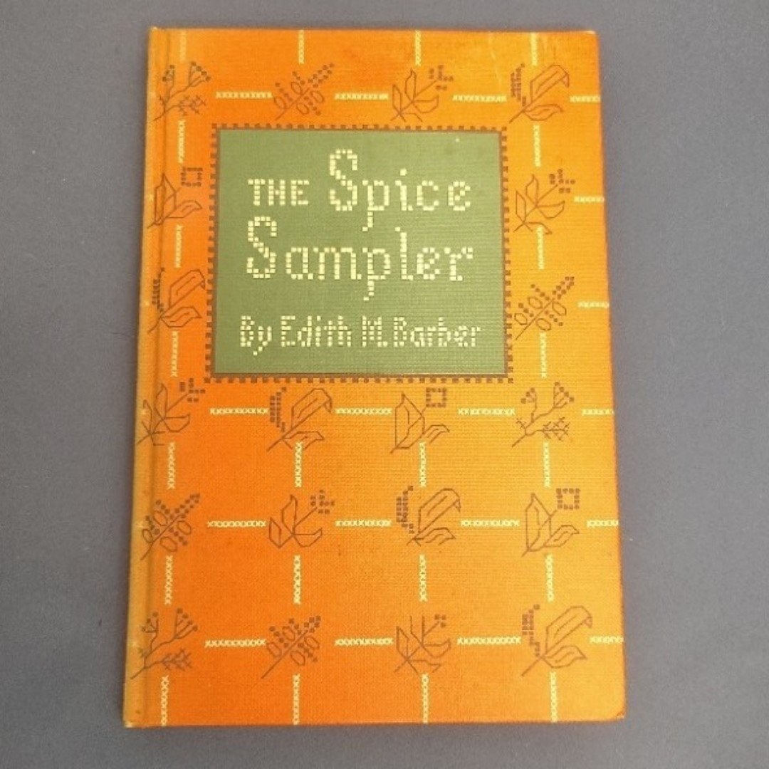The Spice Sampler Edith Barber 1950 Vintage Cookbook Original Spice Packets