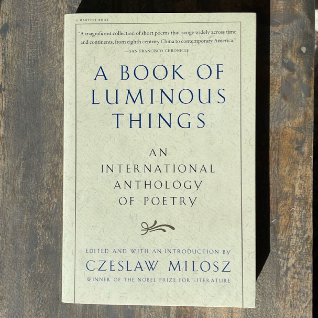 A Book of Luminous Things