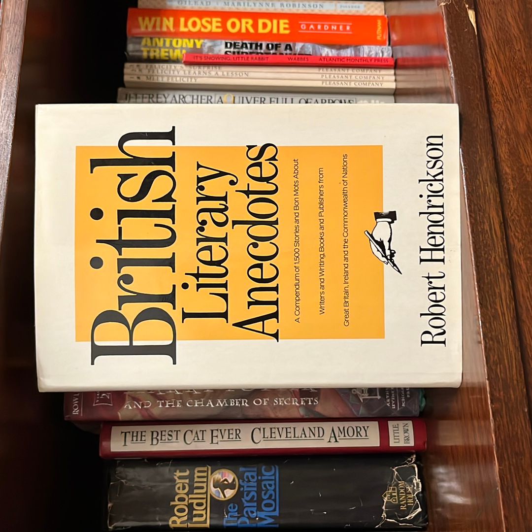 British Literary Anecdotes