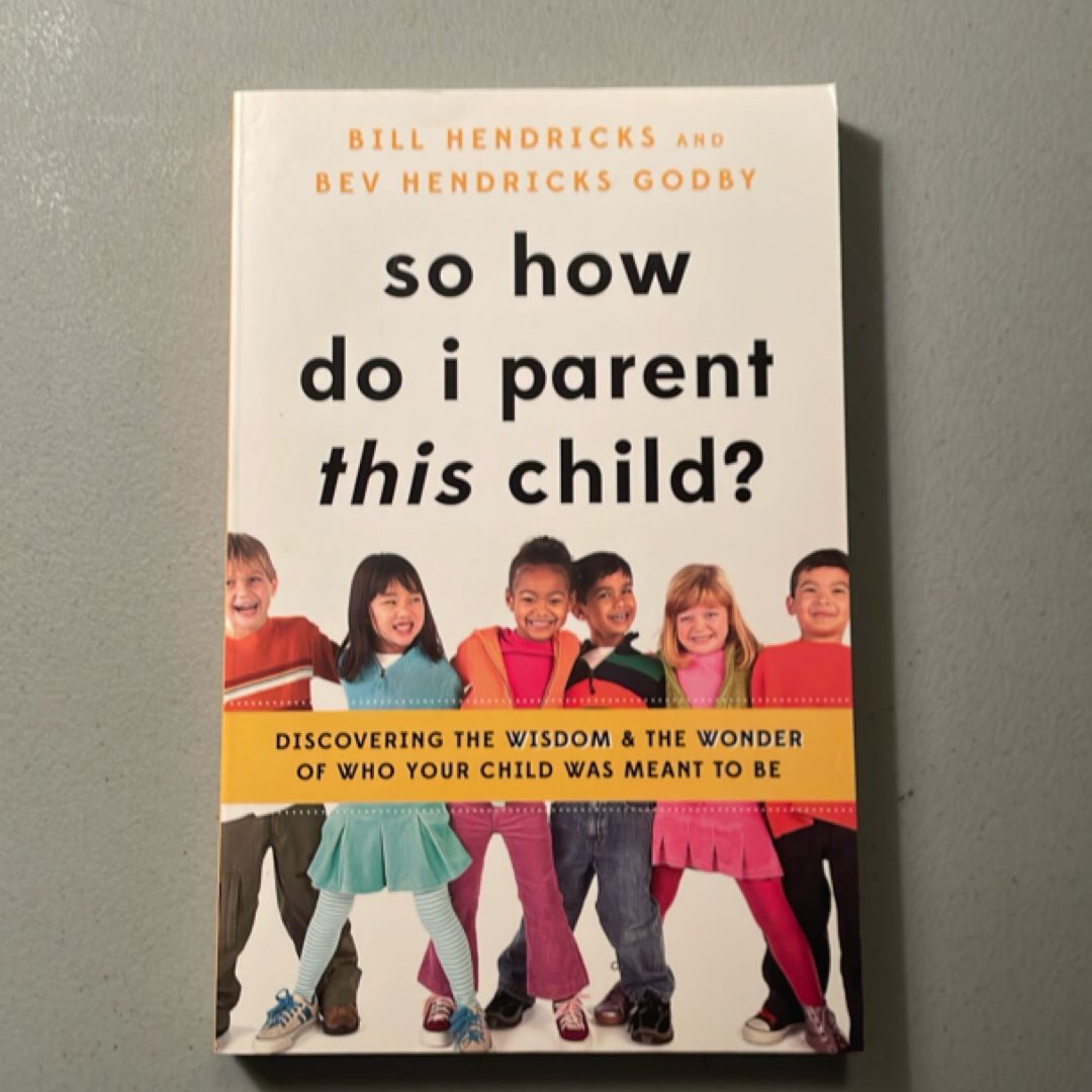 So How Do I Parent This Child?