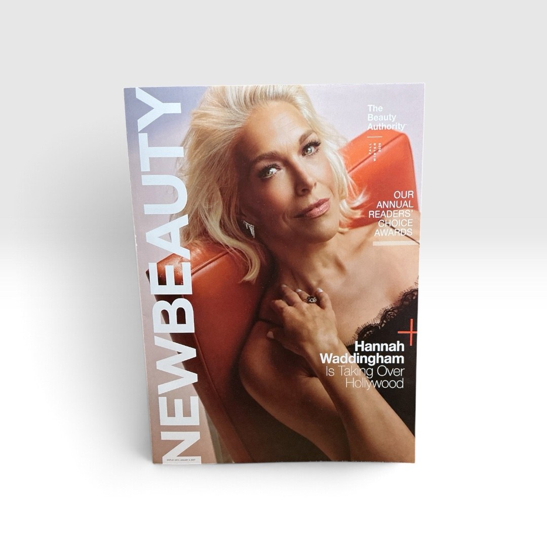 NEWBEAUTY Magazine Fall Winter 2026 Hannah Waddingham Annual Readers Choice Awards 