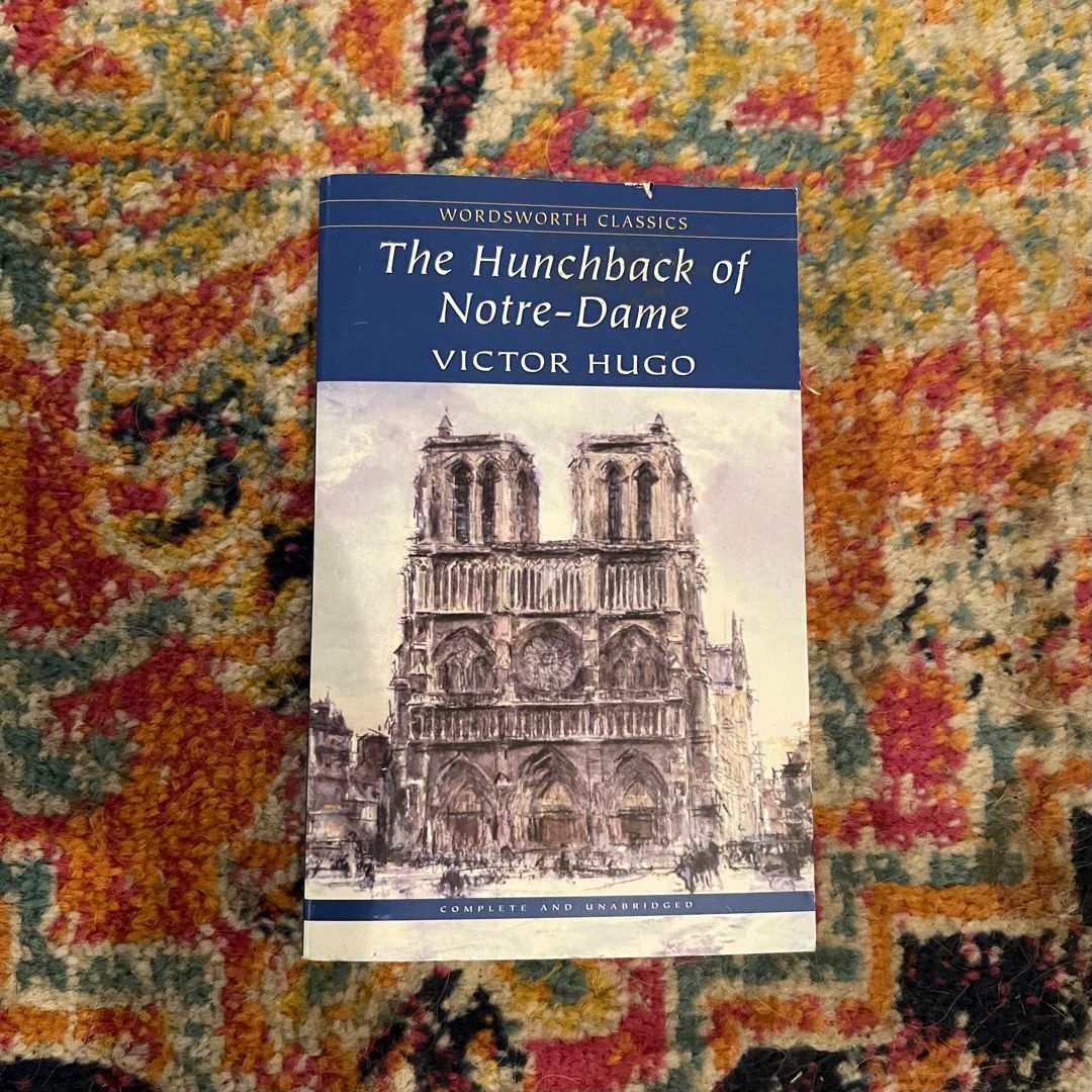 The Hunchback of Notre-Dame by Victor Hugo Trade PB VG Wordsworth Classics VG