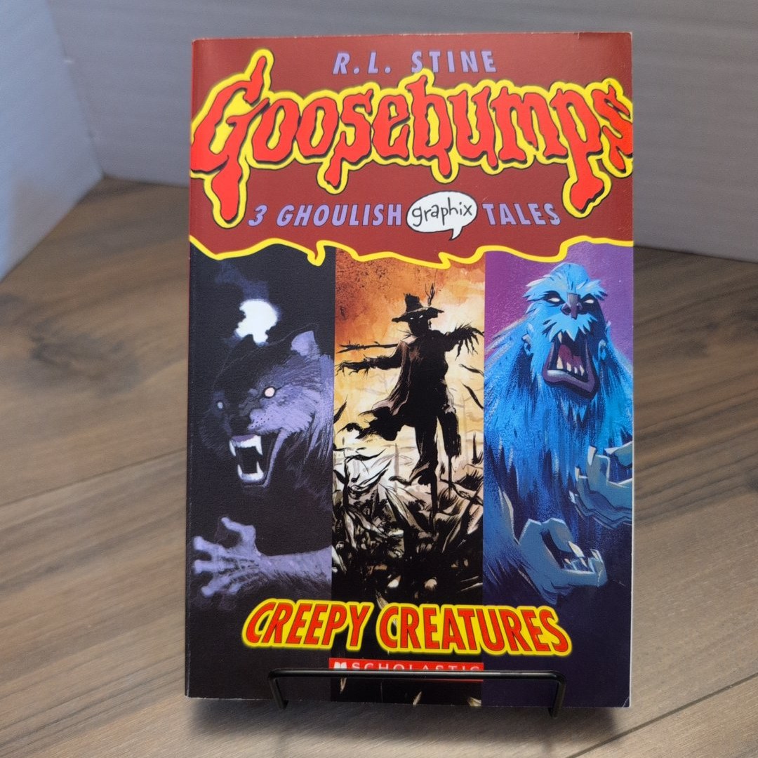 Goosebumps- 3 Ghoulish graphix Tales- Creepy Creatures