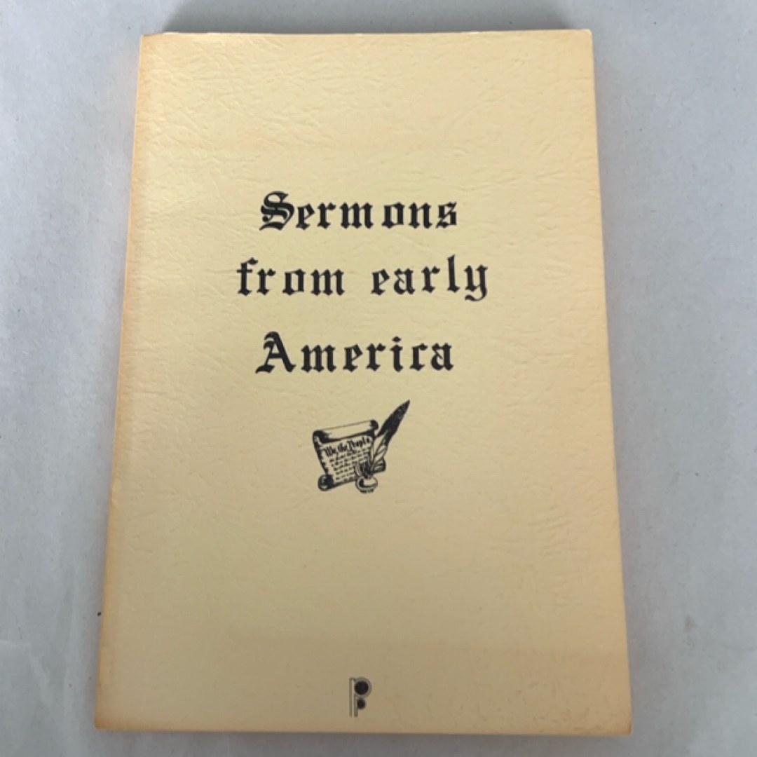 Sermons From Early America
