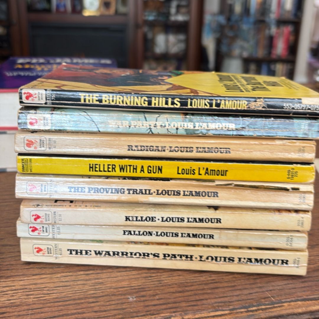 The Burning Hills, War Party, Killoe, Fallon, Radigan