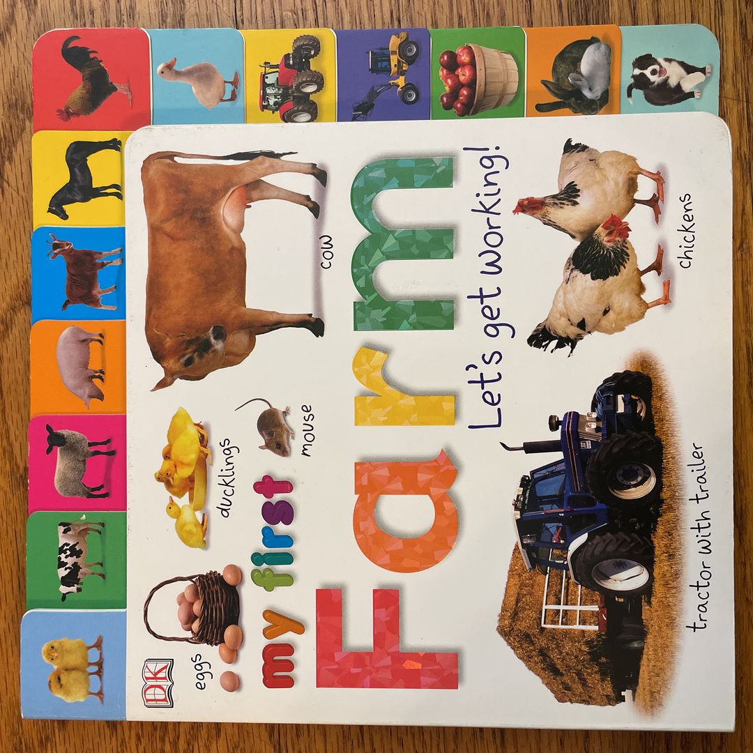 Tabbed Board Books: My First Farm