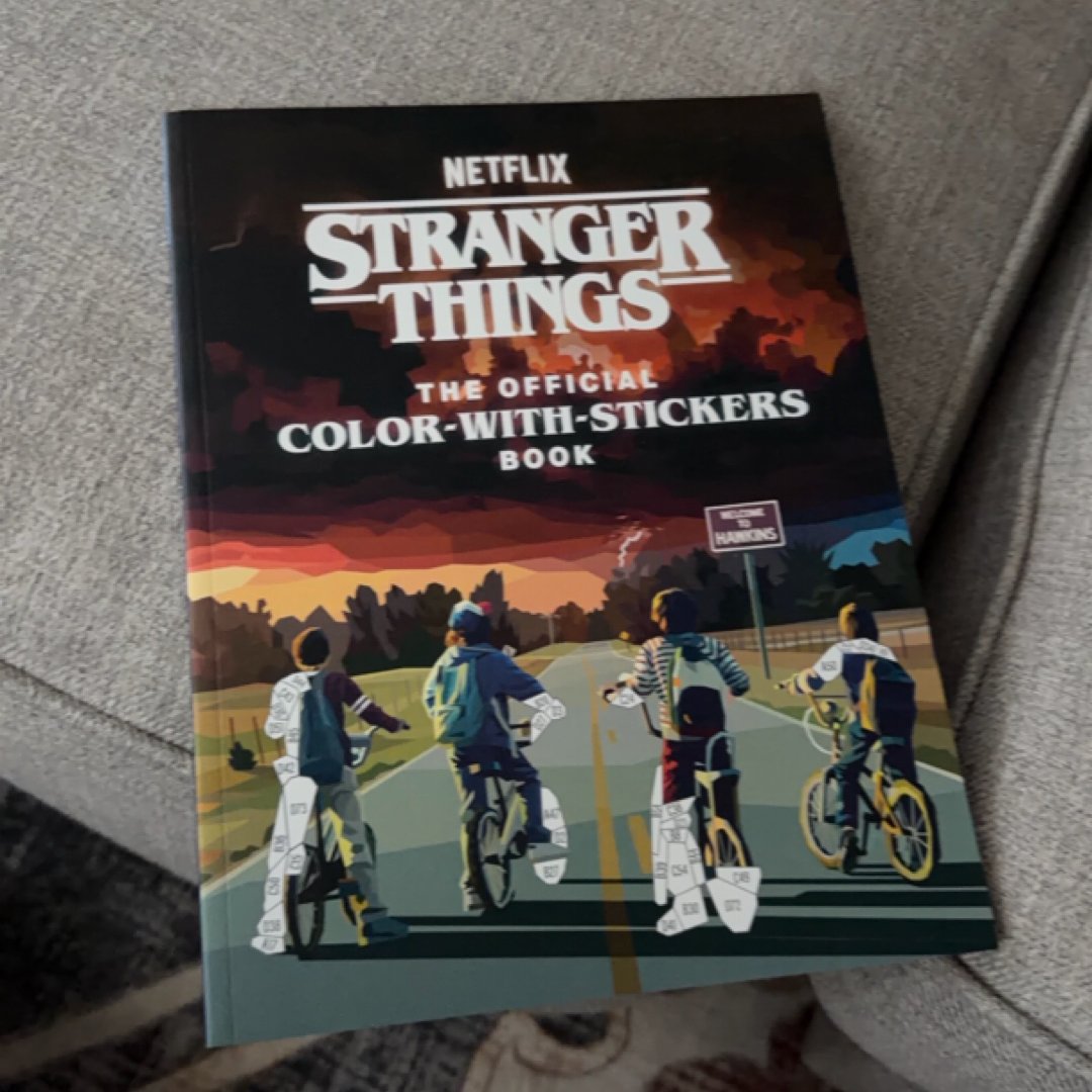 Stranger Things: the Official Color-With-Stickers Book
