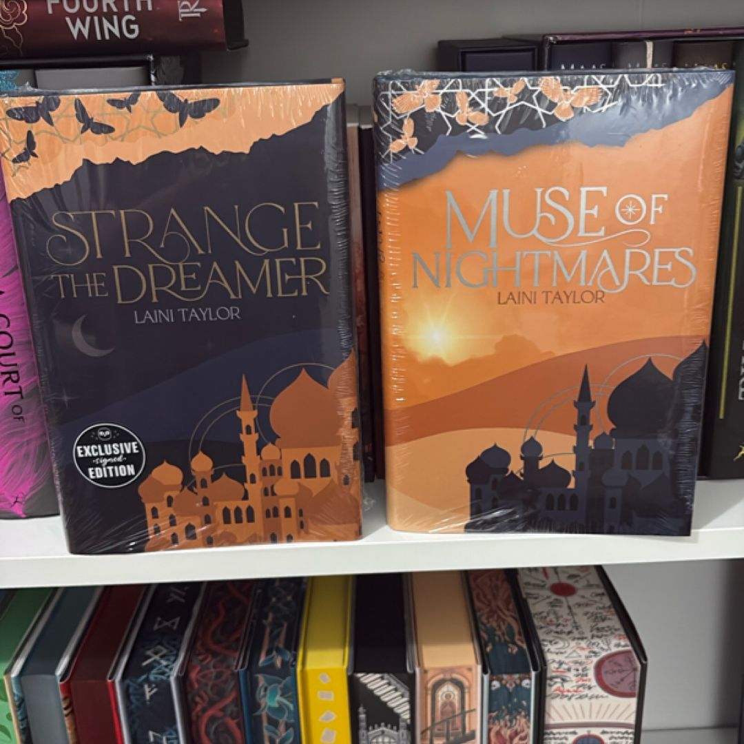 Strange the Dreamer and Muse of Nightmares (Owlcrate)