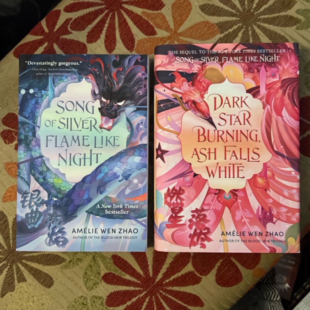 Song of Silver, Flame Like Night & Dark Star Burning, Ash Falls White 