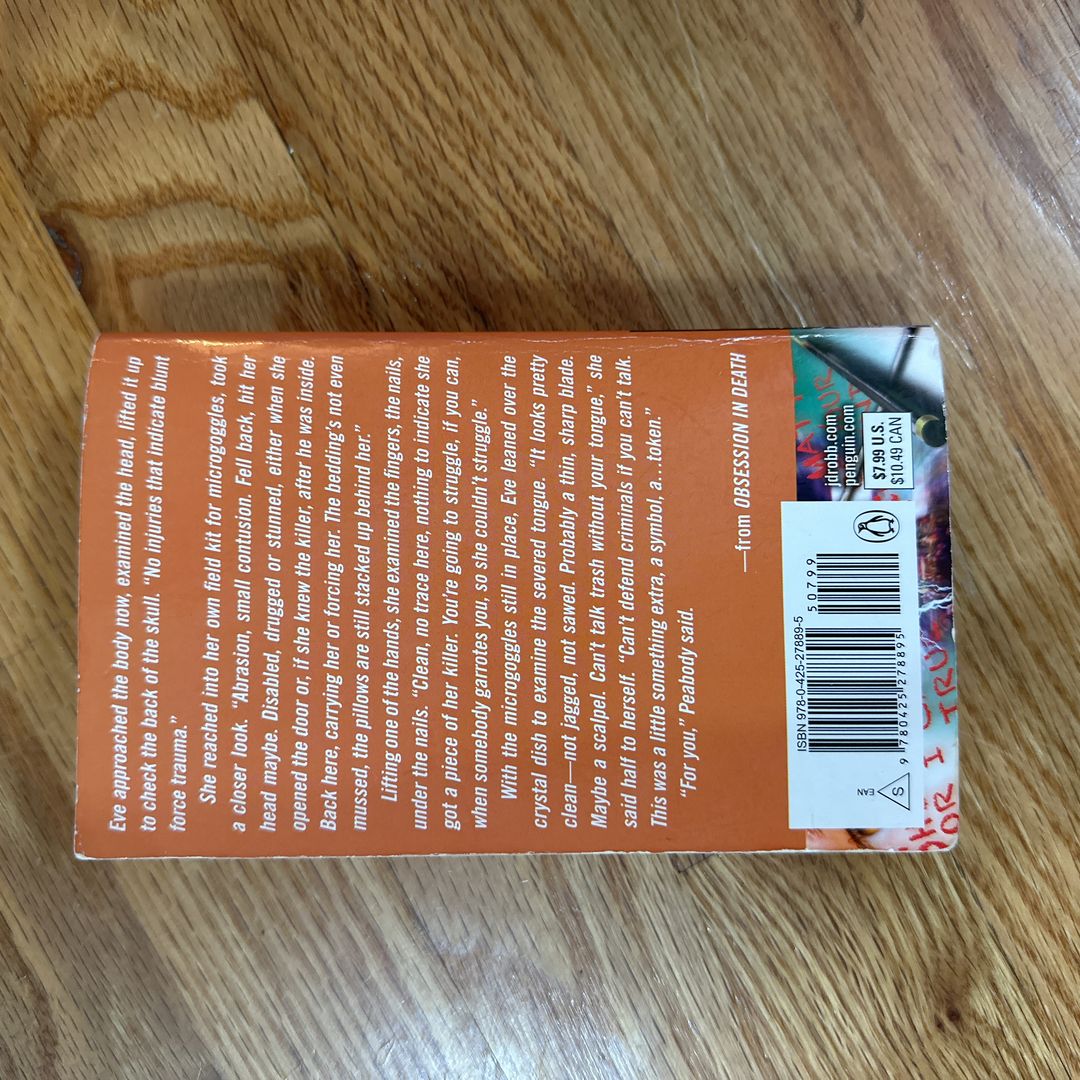Obsession in Death by J. D. Robb, Susan Ericksen