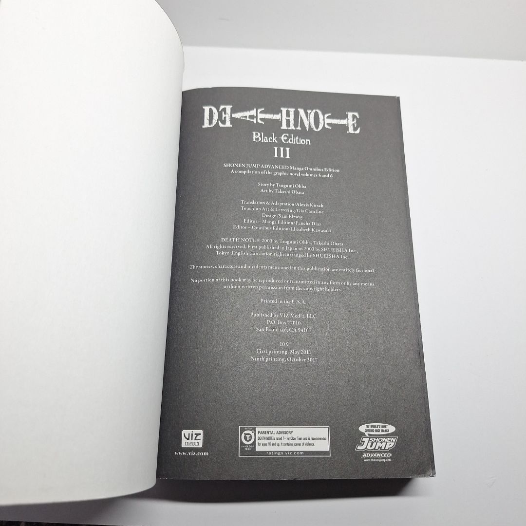 Death Note Black Edition, Vol. 3