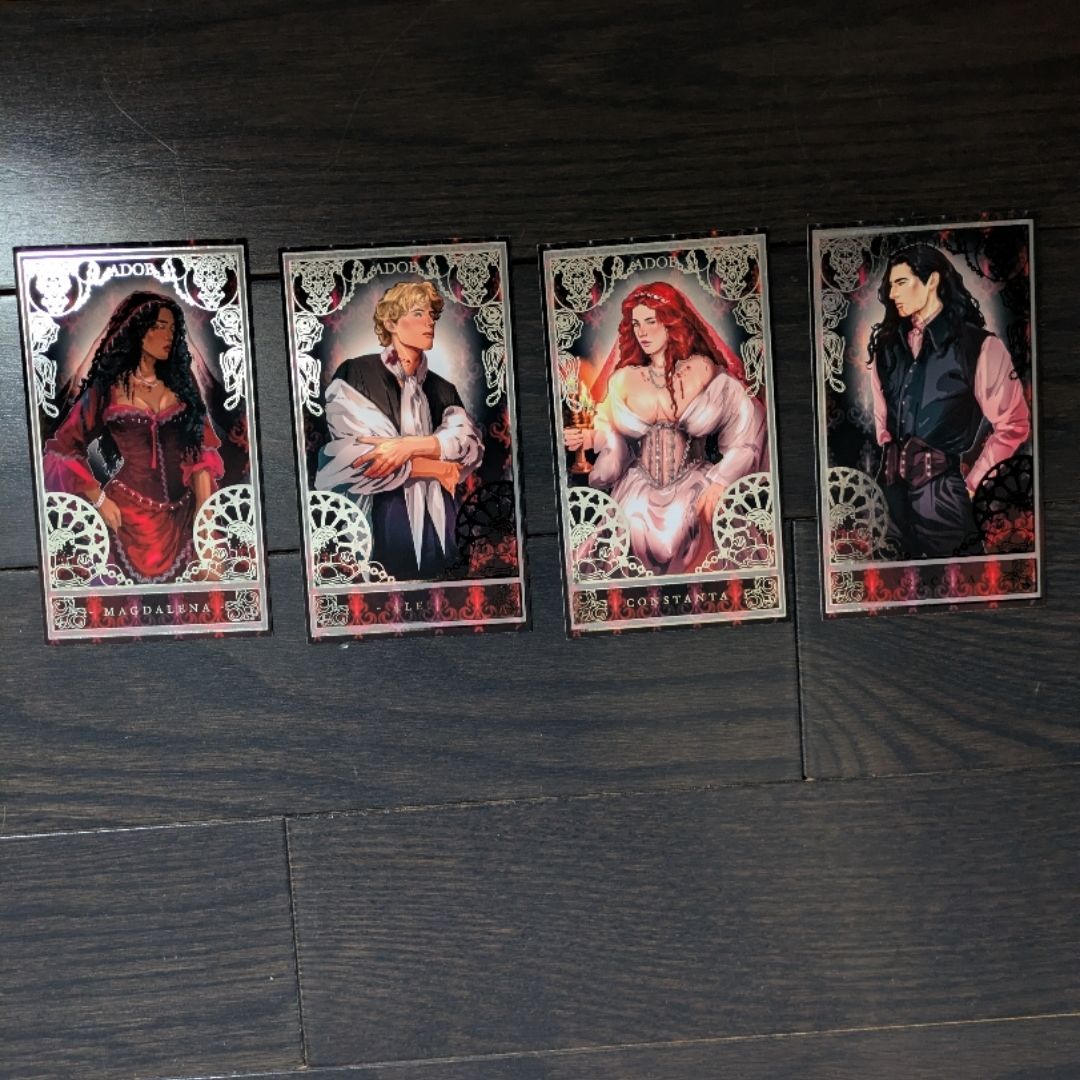 Jemlin C cards of Dowry of Blood & Interview with Vampire