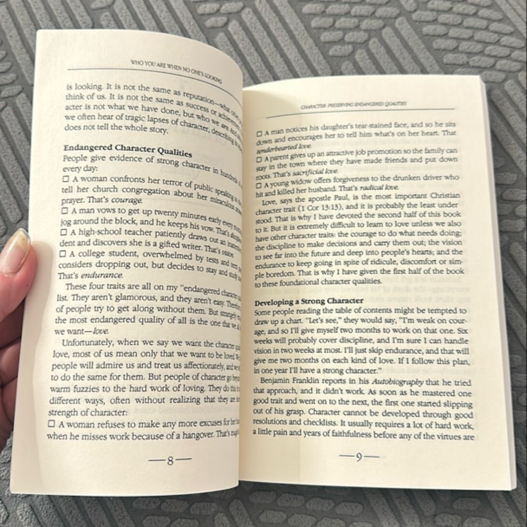 Who You Are When No One's Looking by Bill Hybels