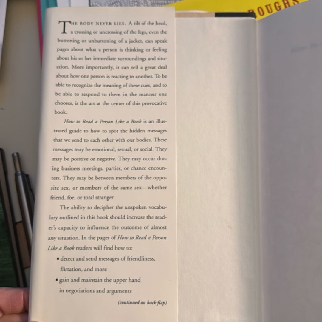 How to Read a Person Like a Book