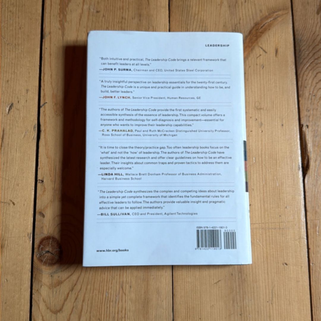 The Leadership Code by Dave Ulrich; Norm Smallwood; Kate Sweetman ...