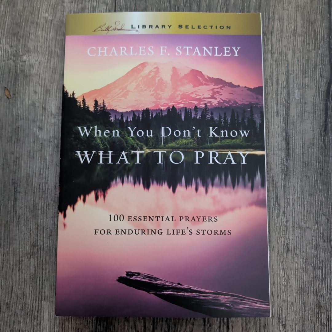 When you don't know what to pray 