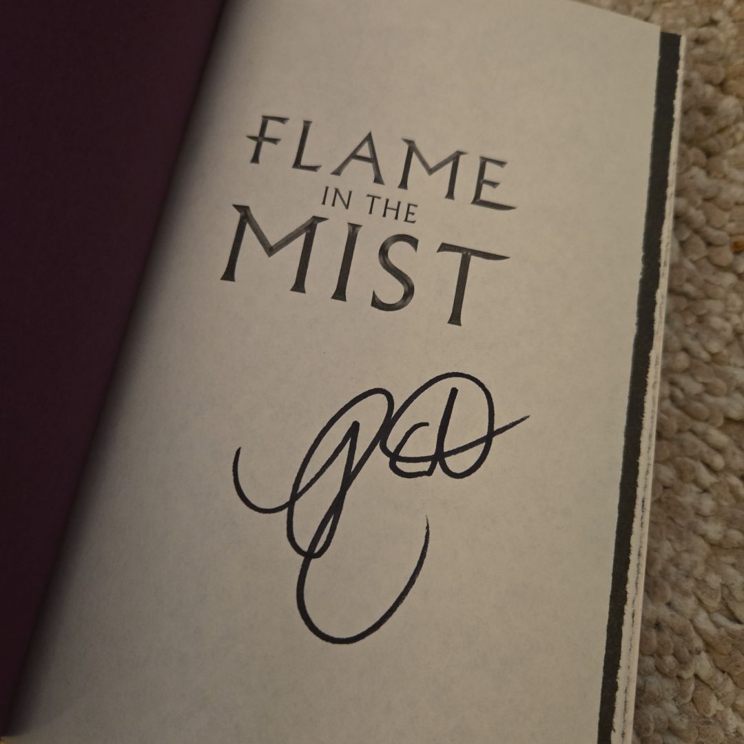 Flame in the Mist (SIGNED)