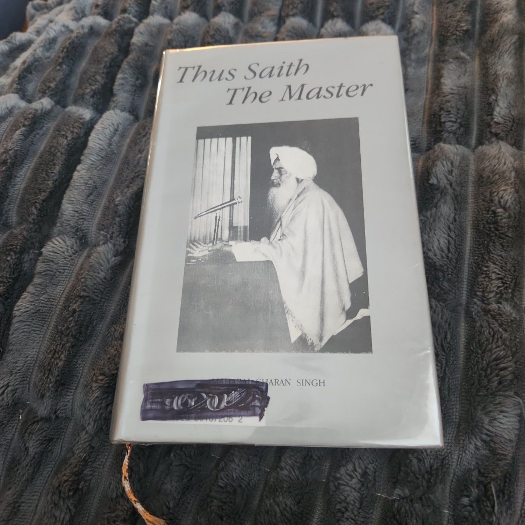 Thus Saith the Master