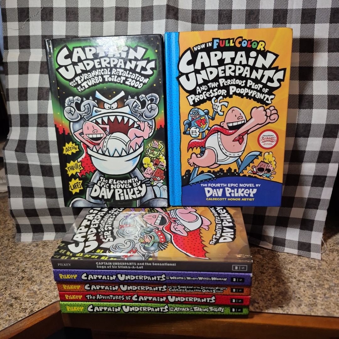 Captain Underpants set 7 books