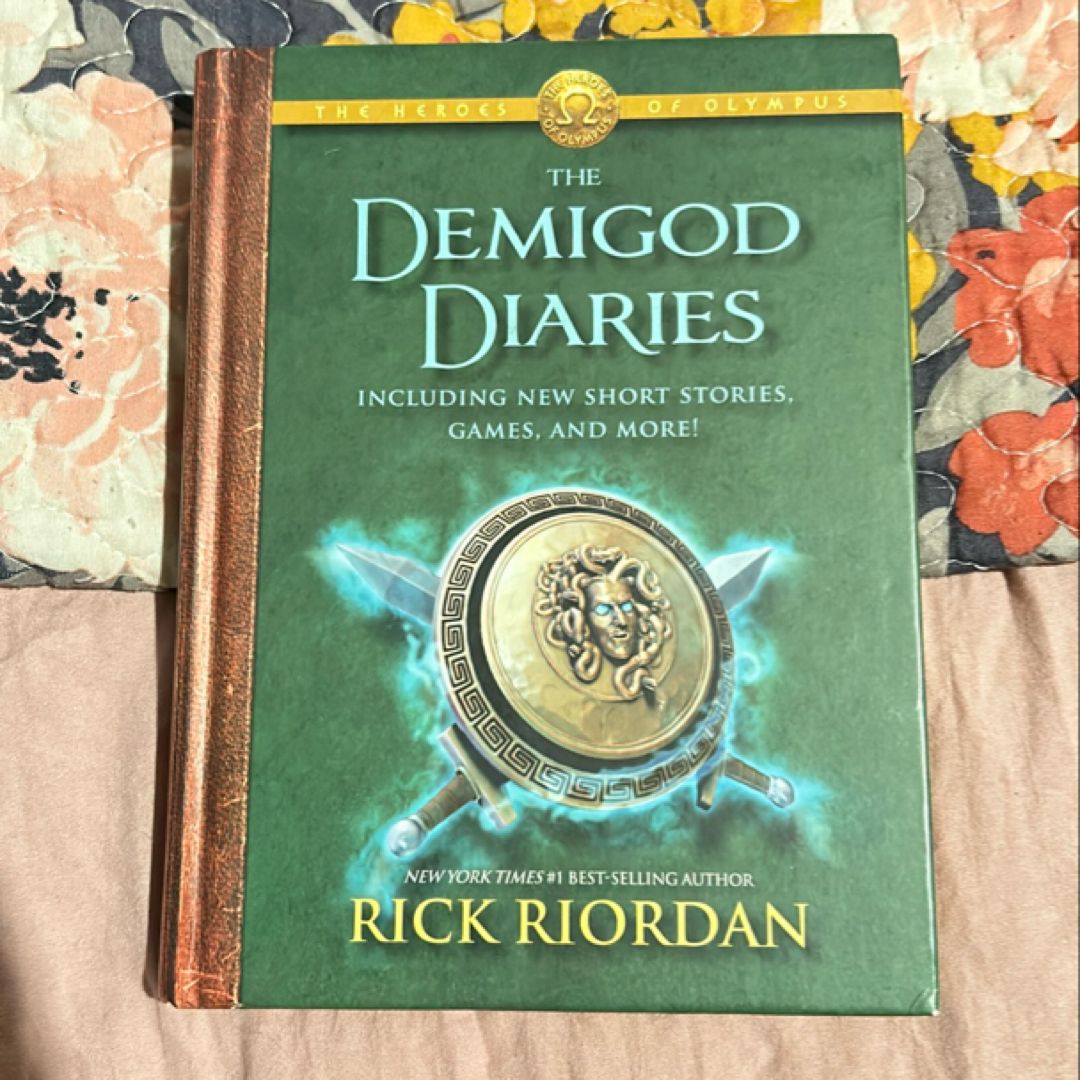 The Demigod Diaries (The Heroes Of Olympus, Book 2) By Rick Riordan – Hardcover, Good Condition