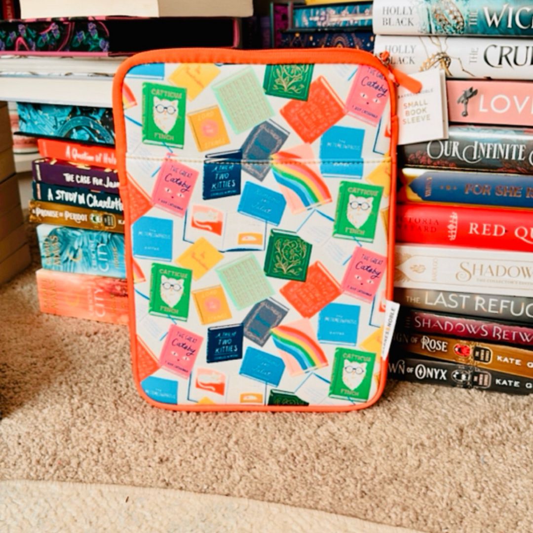 Bookish cat book sleeve