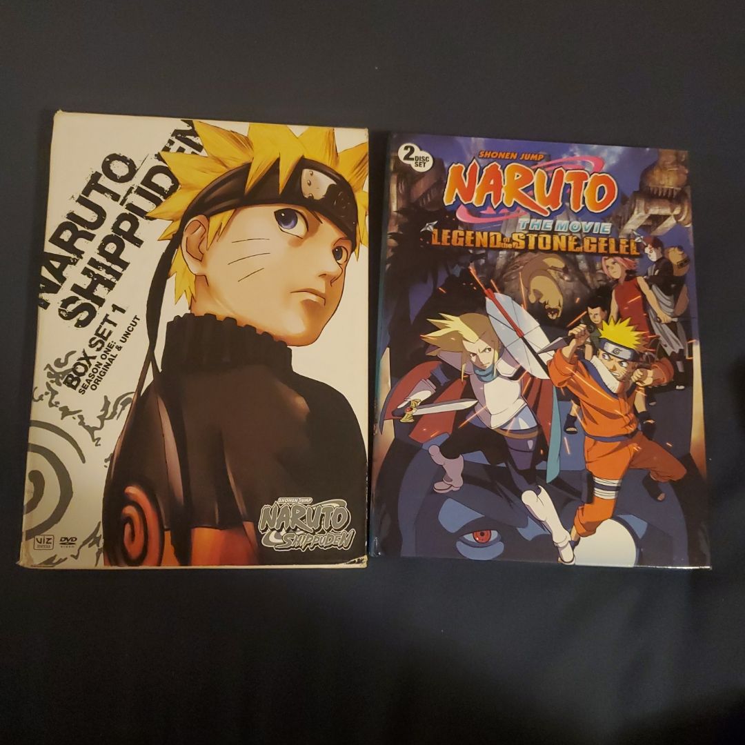 Naruto DVDS 