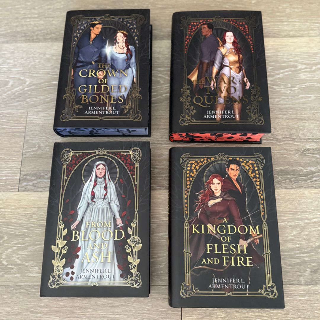From Blood And Ash (first four book of the series) - Illumicrate edition