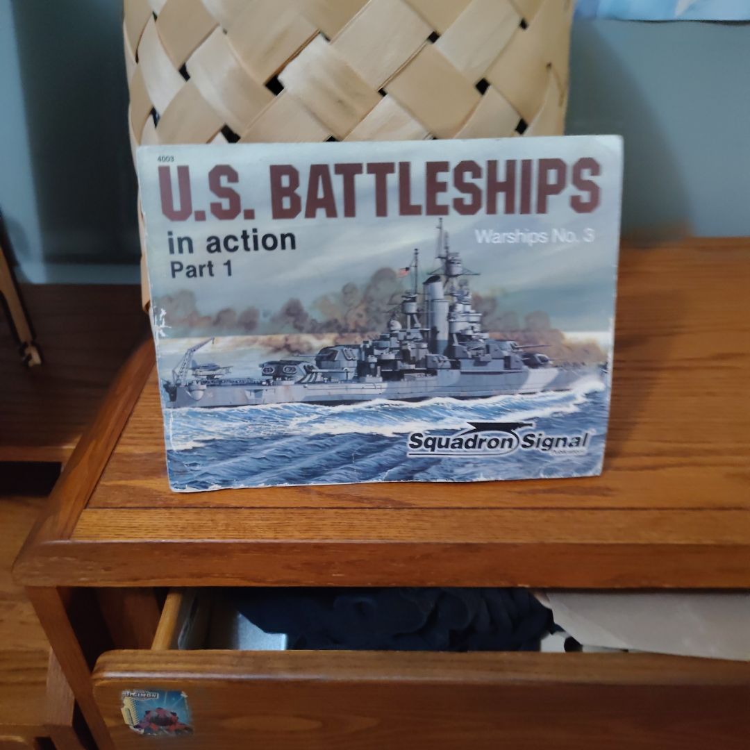 U. S. Battleships in Action
