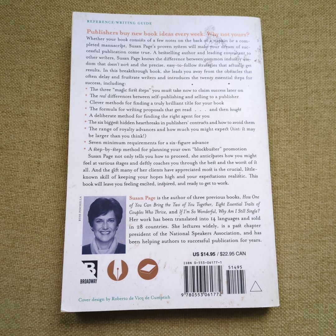 Shortest Distance Between You and a Published Book