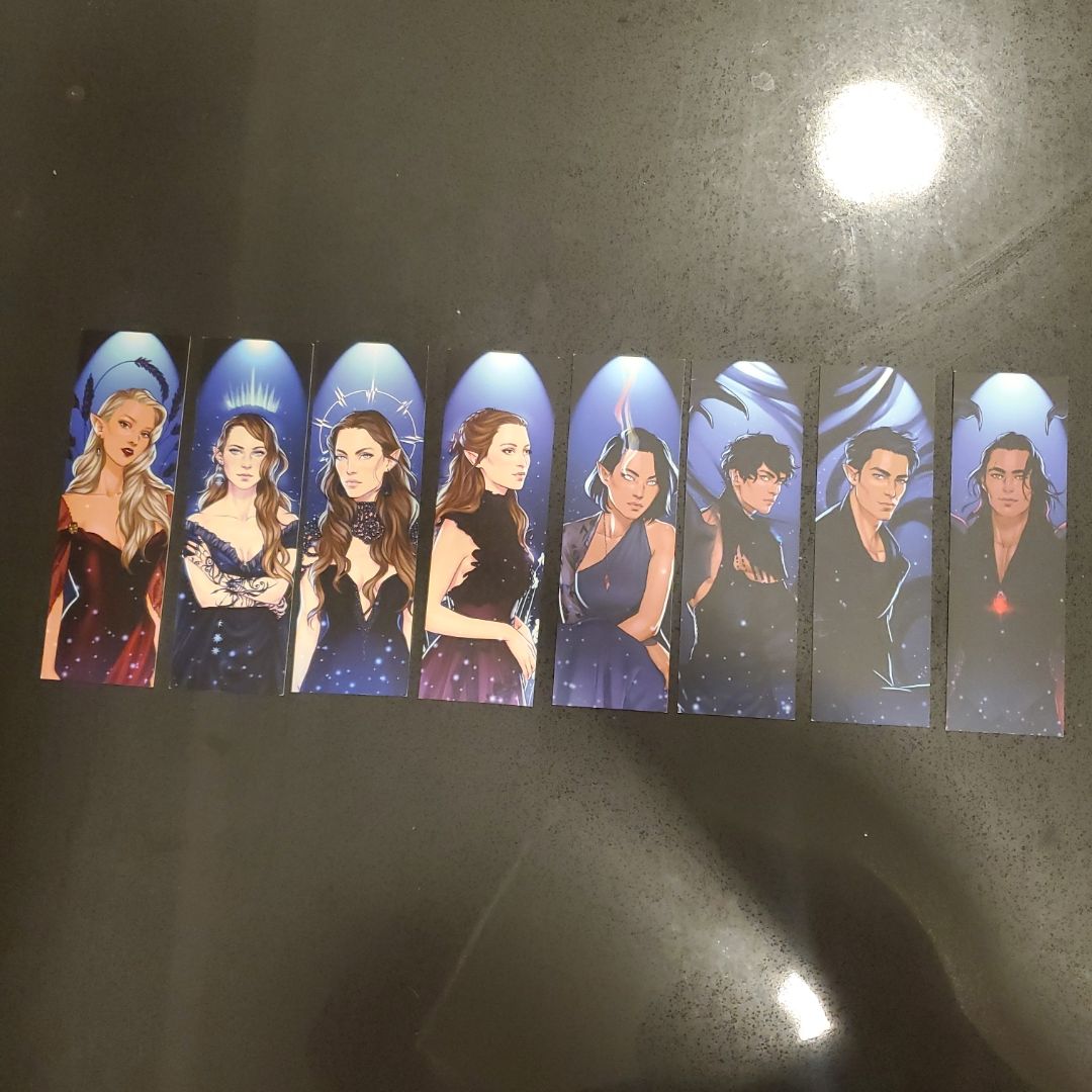 Sarah j Maas Bookmarks Illumicrate