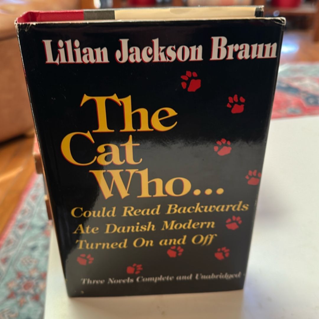 The Cat who Could Read Backwards, Ate Danish Modern, Turned on and Off