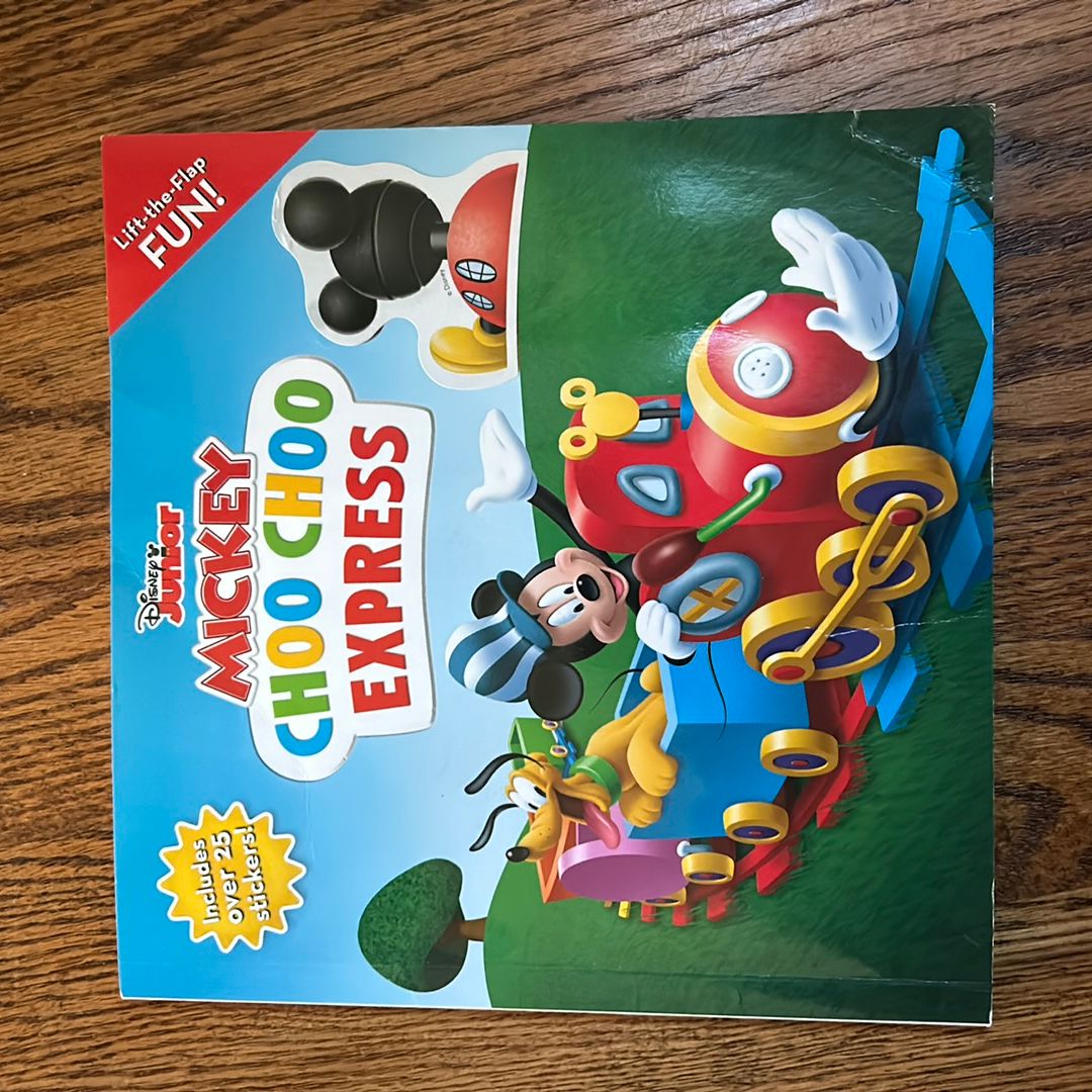 Disney Mickey Mouse Clubhouse Choo Choo Express Lift The Flap By 