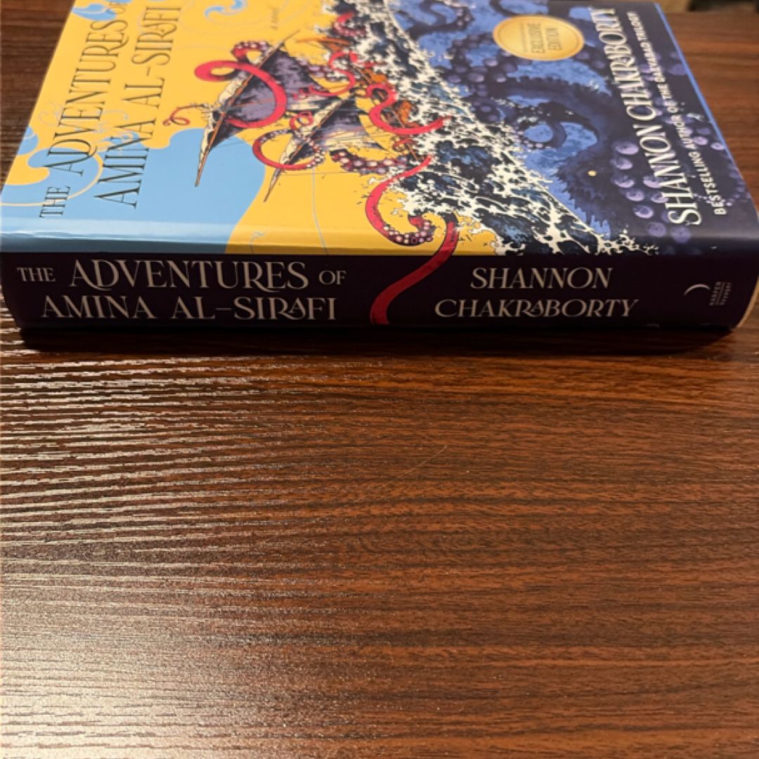 The Adventures of Amina Al-Sirafi by Shannon Chakraborty Barnes & Noble Exclusive Edition
