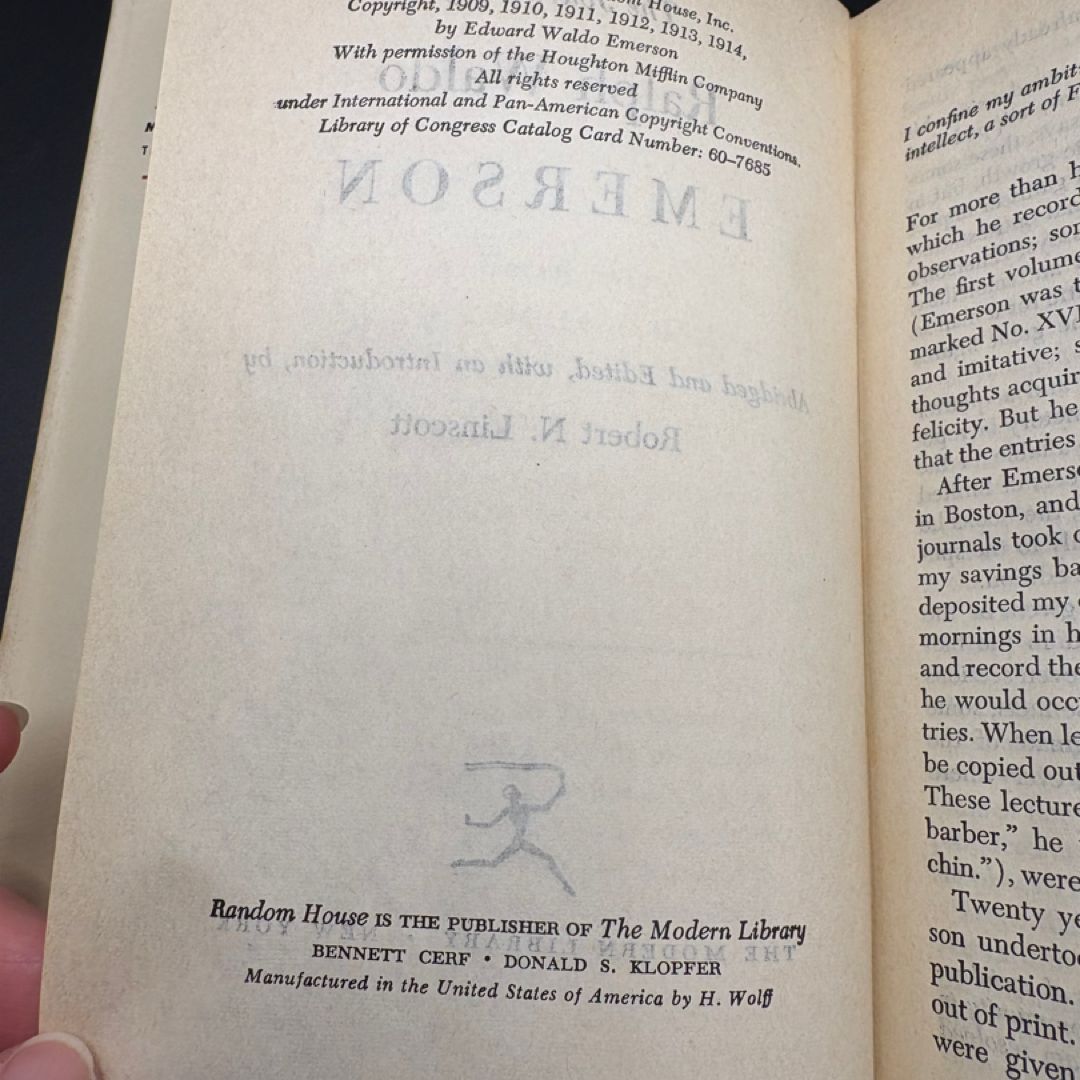 The Journals of Ralph Waldo Emerson