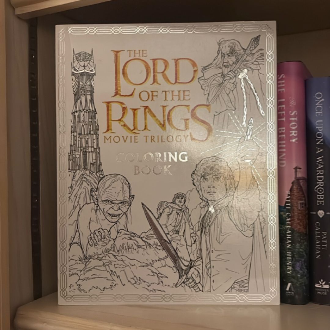 The Lord of the Rings Movie Trilogy Coloring Book