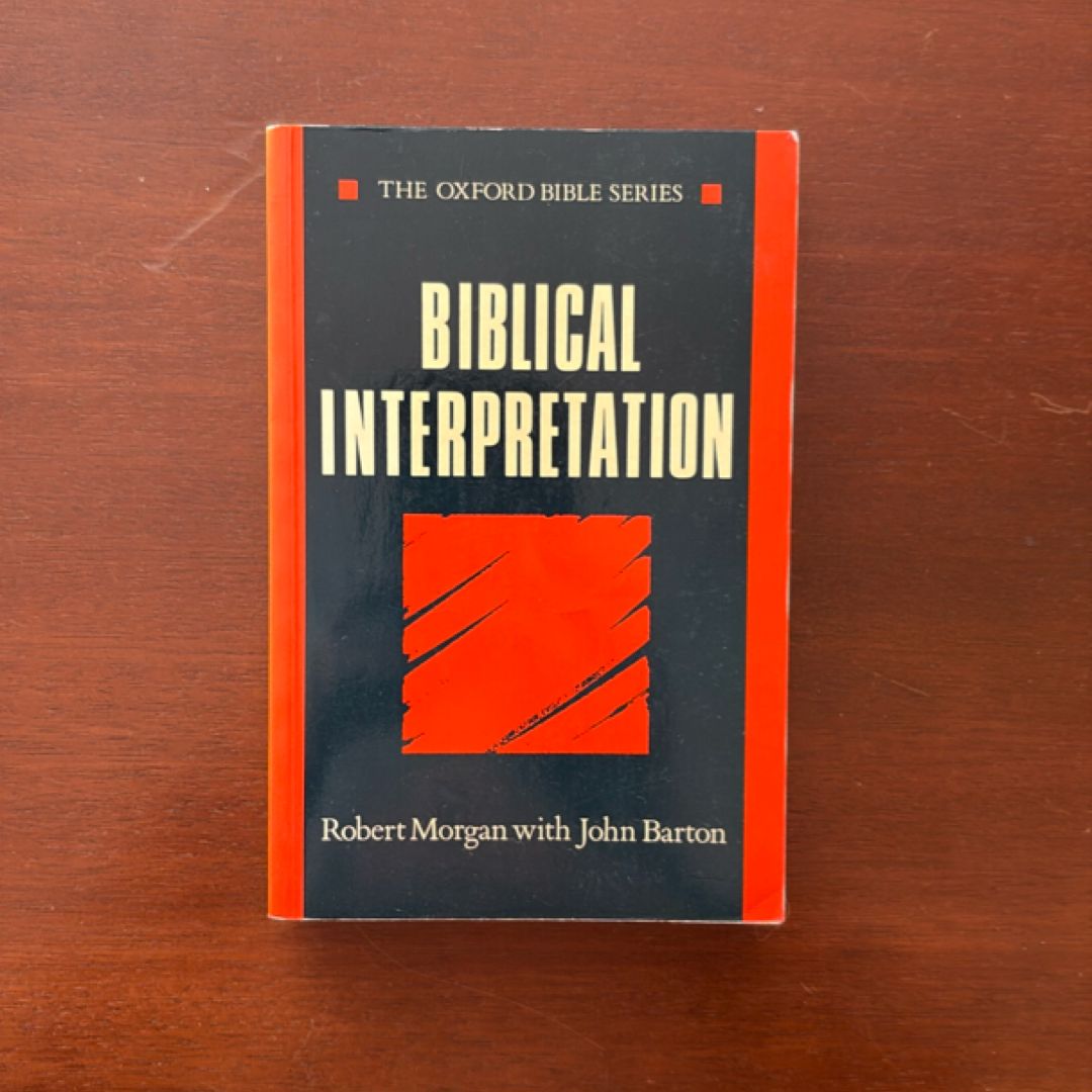 Biblical Interpretation