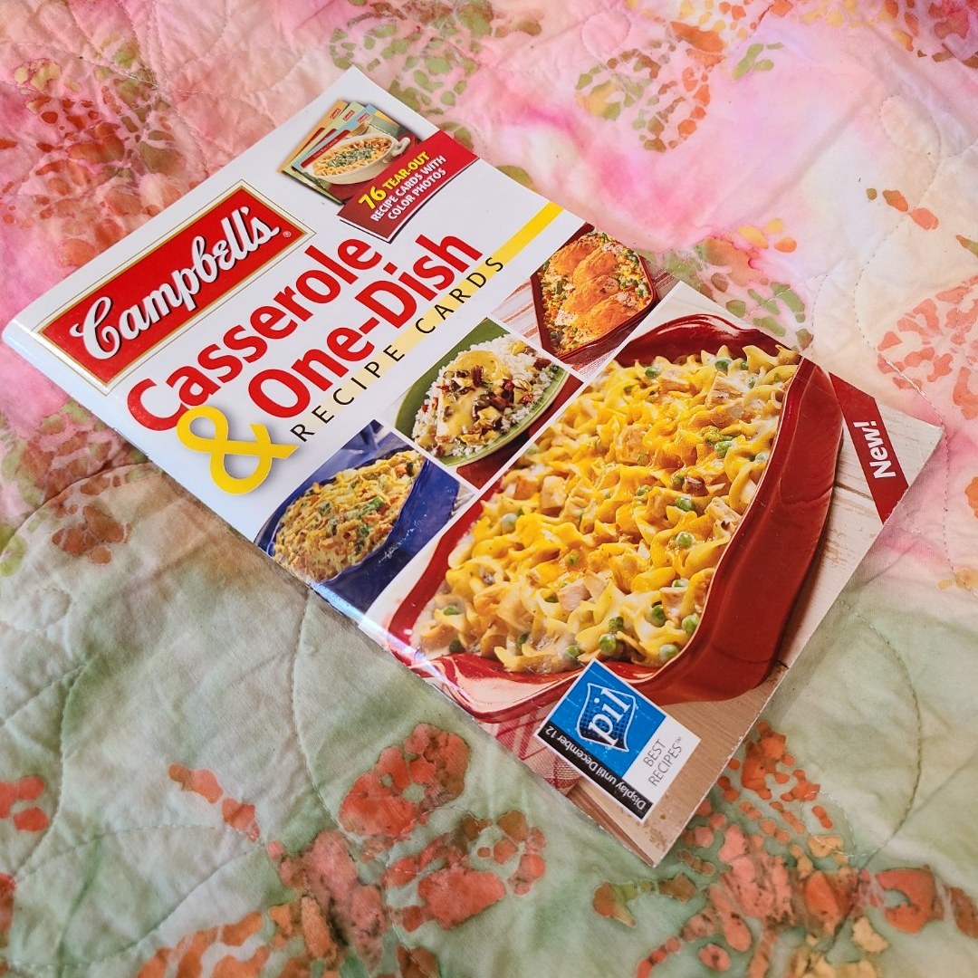 Casserole & one-dish recipe cards
