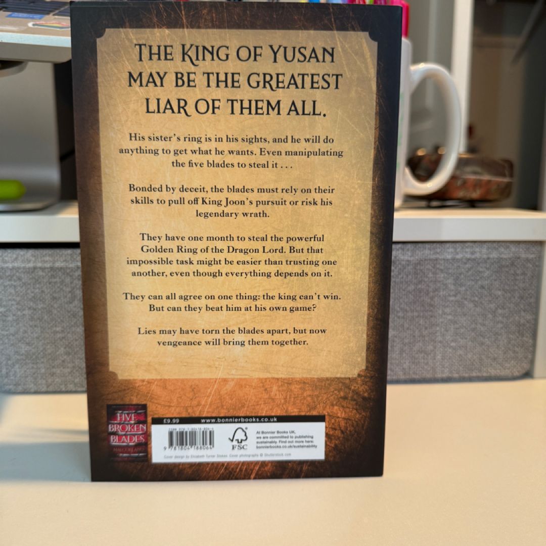 *Sprayed Edges**The Works* SE paperback Four Ruined Realms