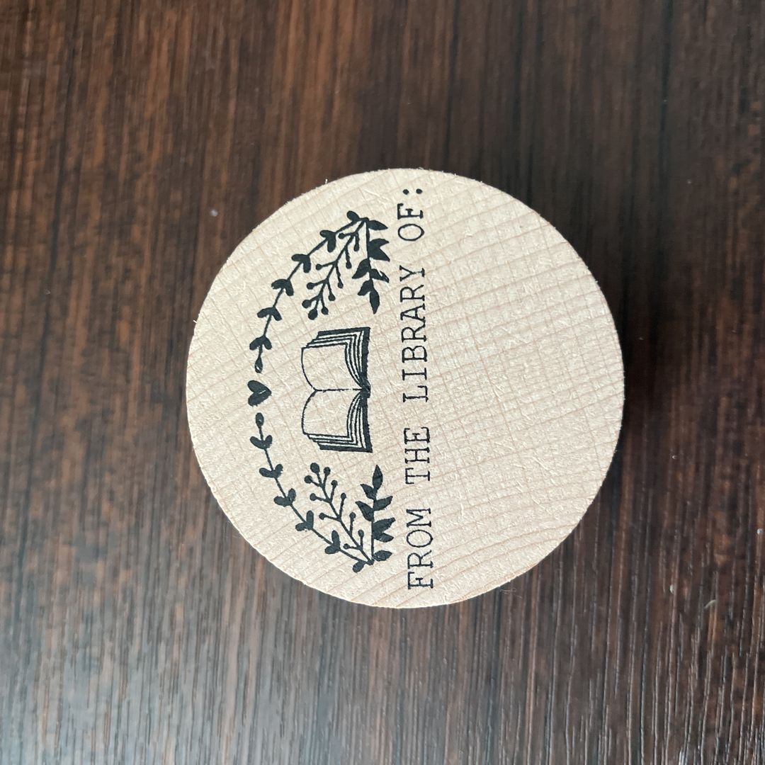Owcrate “From the Library of” Stamp