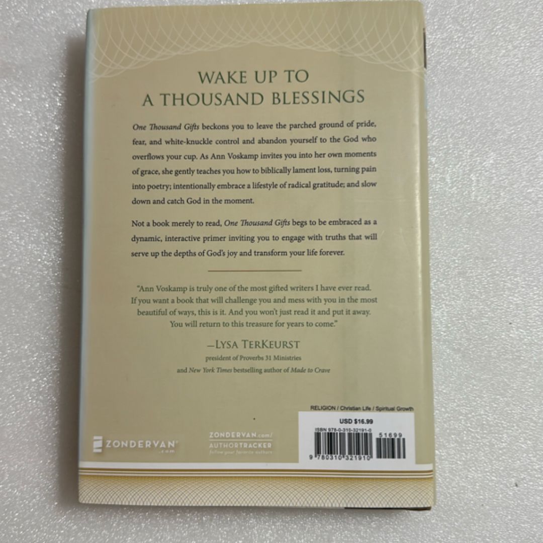 One Thousand Gifts