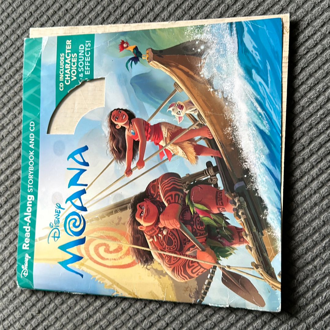 Moana Read-Along Storybook and CD