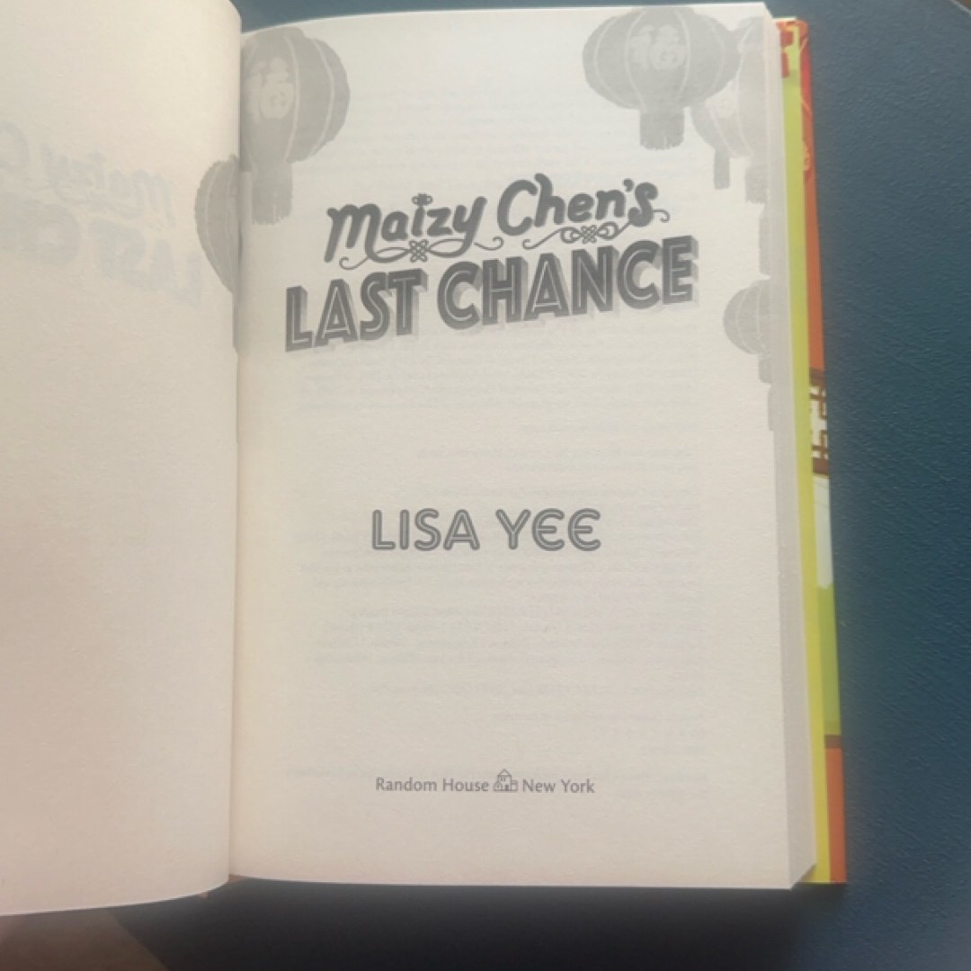 Maizy Chen's Last Chance