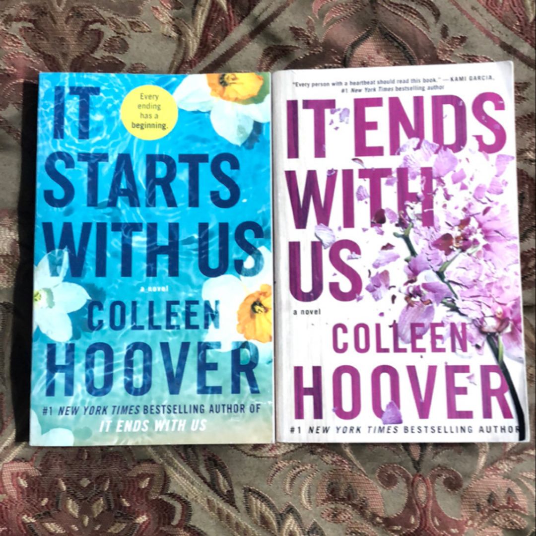 It Ends With Us and It Starts With Us 2 book bundle