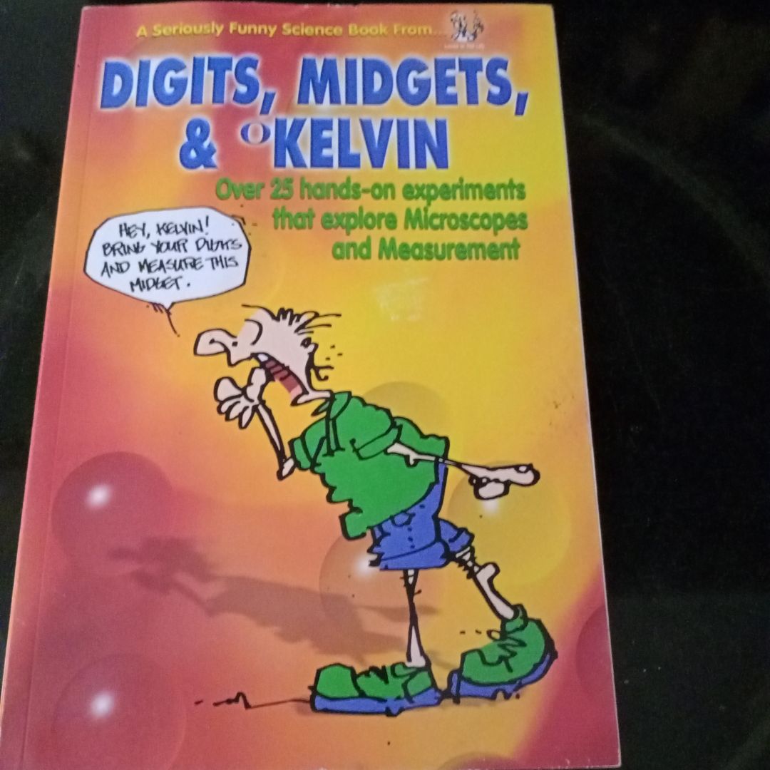 A seriously funny Science book from Digits Midgets & okelvin 
