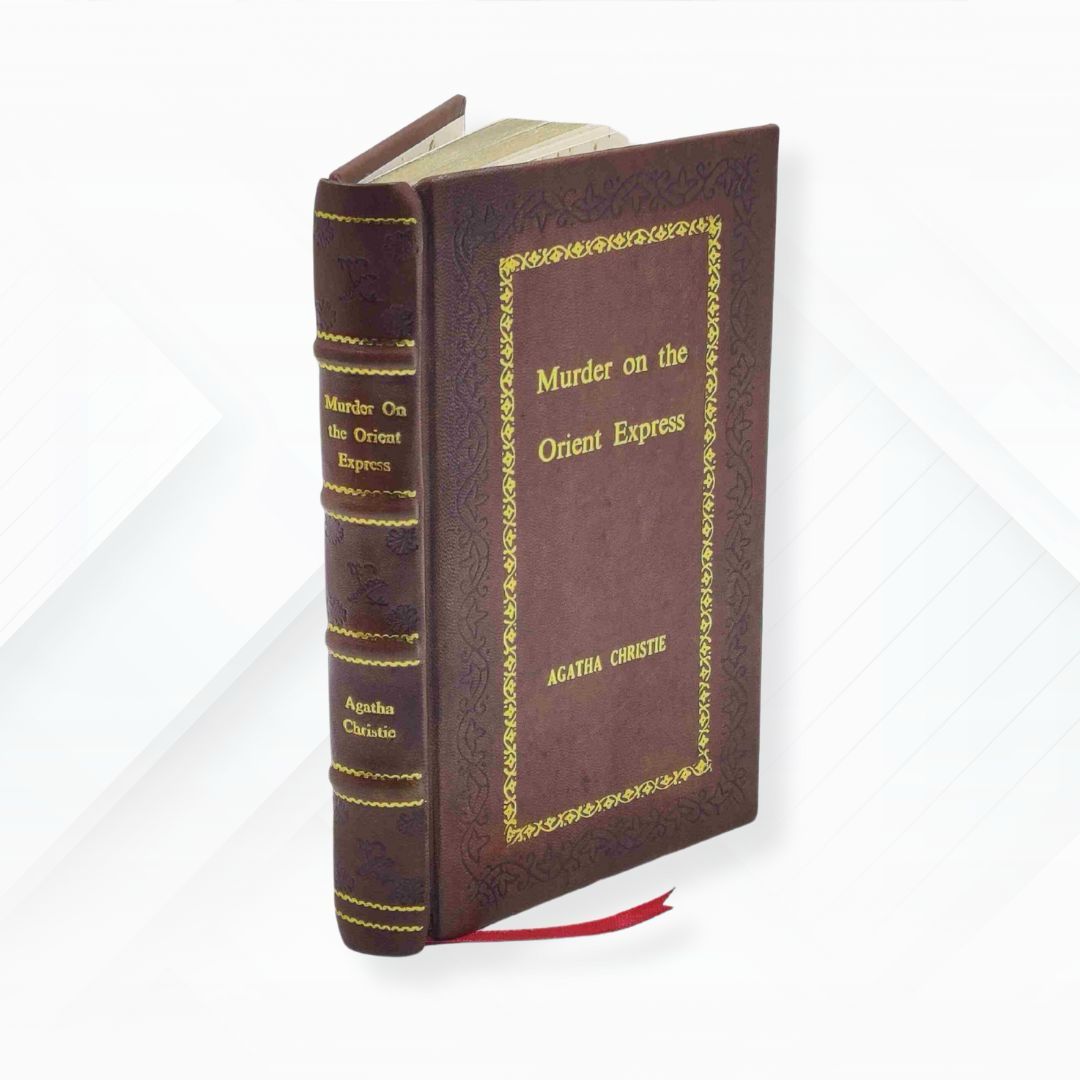 Murder On The Orient Express By Christie, Agatha Leather- Bound Edition